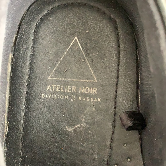 Atelier Noir Rudsak Black Leather Slip On Shoe 11 - Picture 7 of 9